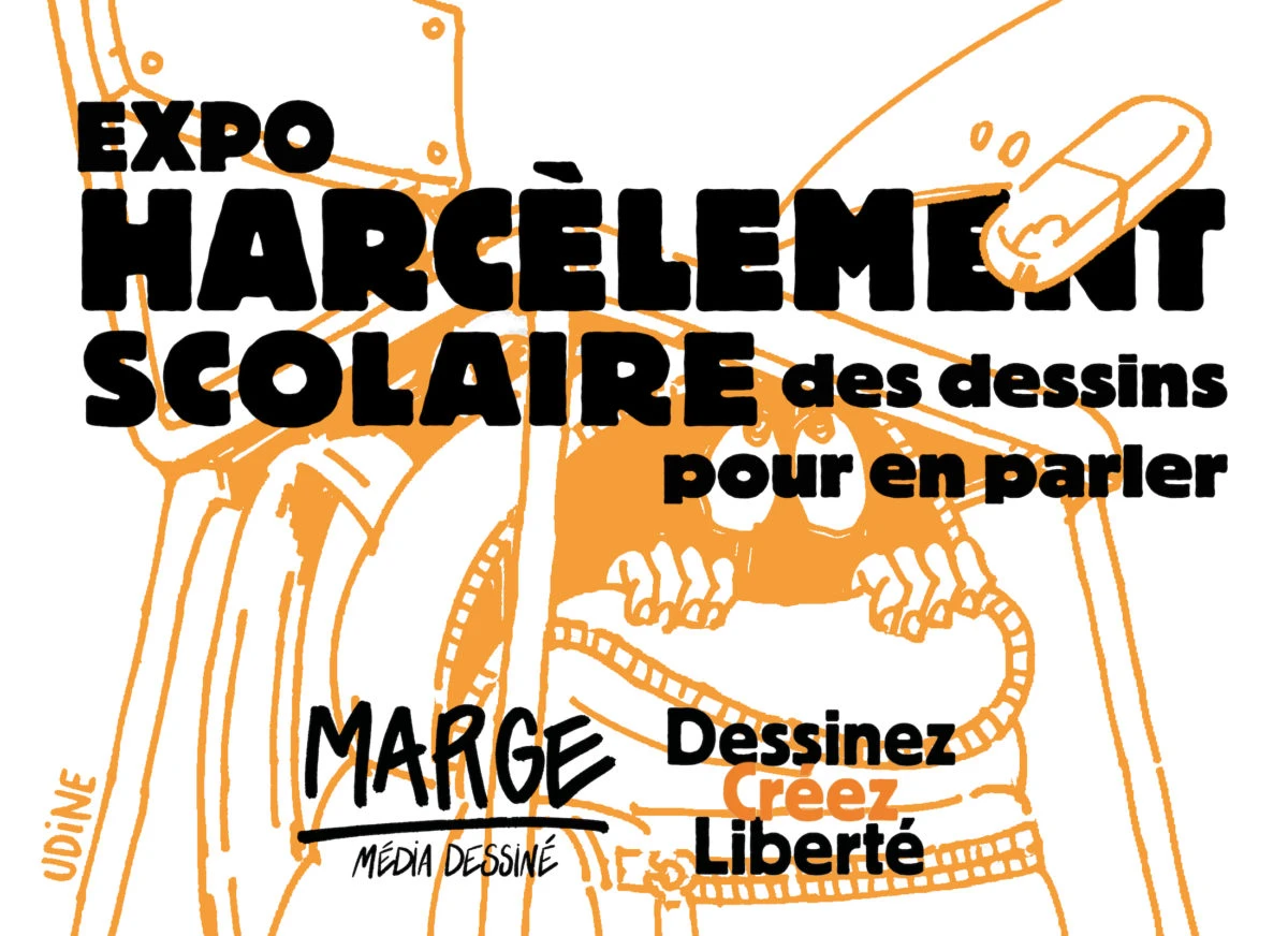 Visite de l'exposition Le harcèlement scolaire : des dessins pour en parler : cycle 3, collège & lycée